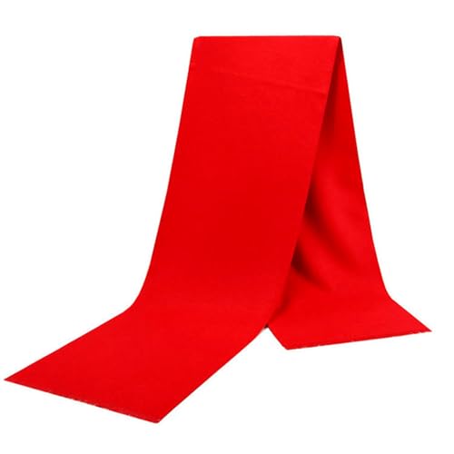 Men Winter Scarf Soft Warm Long Cashmere Feel Scarves Unisex Plain Solid Color Winter Scarf