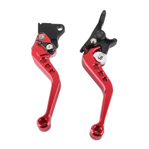 Qiilu Leva Frizione 81 Adatto per Adatto per Cm400t Leva Freno HM 50 Leva Frizione HM 50 Leva Frizione Freno Frizione Set Coppia Leve Freno A Tamburo Frizione Moto Maniglia in Alluminio