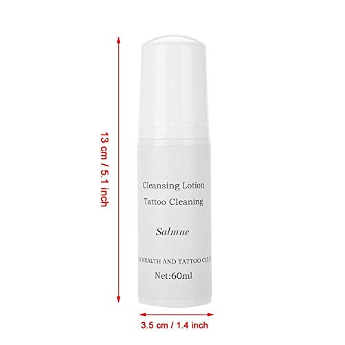Salmue wimperreiniger Ooglidreiniger, 60 ml schuimreiniger wimperverlenging makeup remover tool, wimperverlenging… - Afbeelding 4