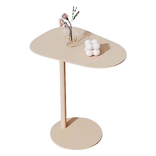 Table d'angle moderne en fer noir comme table de chevet