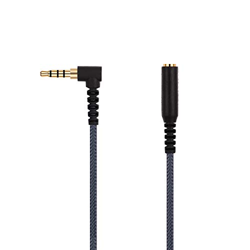 Cable adaptador jack 3.5mm macho a hembra 100 cm miniatura 2