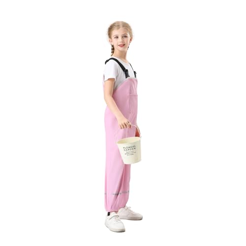 Image of Kids Unisex Rain Pants, Green, Size 2-9 Years