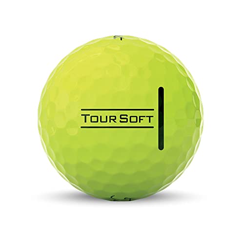 Titleist-Tour-Soft-Bolas-DE-Golf-Adultos-Unisex-Amarillo-Talla-unica