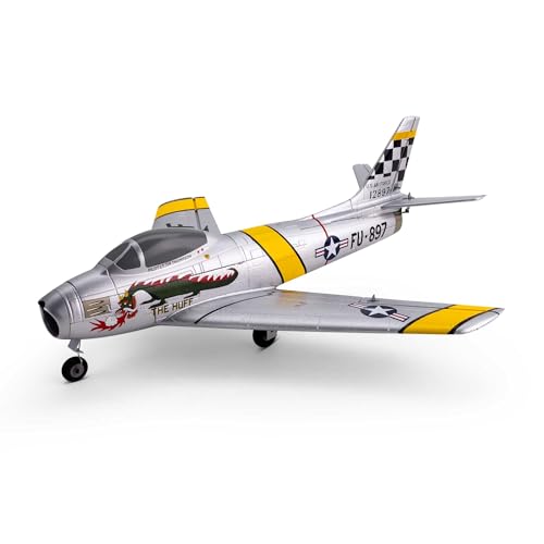 E-flite RC Airplane UMX F-86 Sabre 30mm EDF BNF Basic Transmitter Battery and Charger Not Included...