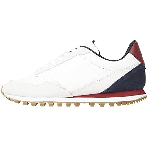Tommy Hilfiger Herren Runner Sneaker Elevated Runner Leather Mix Sportschuhe Cover