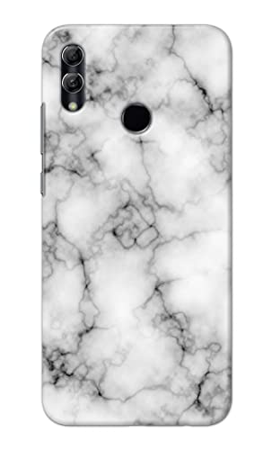 Image of Light White Marble Texture Natural Pattern Hard Back Case Cover for Huawei P Smart (2019) / Honor 10 Lite, Pot-LX1 / POT-LX1AF Back Cover -(J5) VNS2230