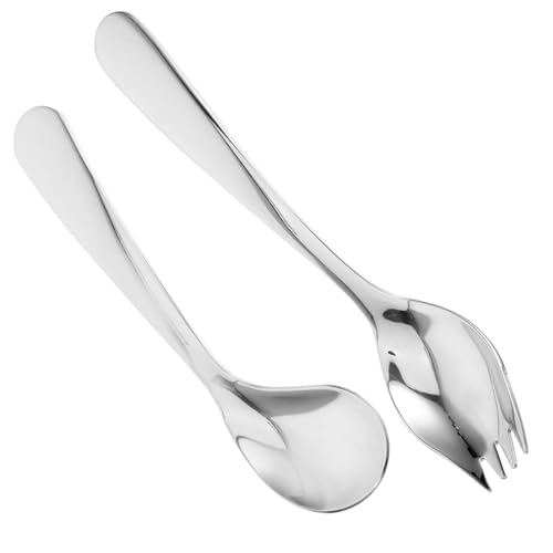 FOYTOKI 1 セットの自己食べる湾曲したスプーン給餌補助スプーン食器 者補助スプーンスポークキット