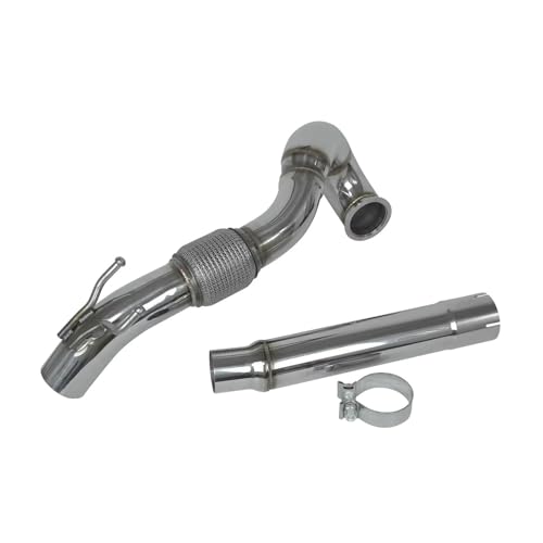 Tuyau d'echappement voiture Skoda Octavia MK3 reparation silencieux