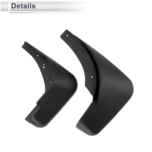 Image of X AUTOHAUX 1set Front and Rear Mud Flaps Splash Guards Mud Guards for Audi A4 2012-2015 W /Mount Accessories