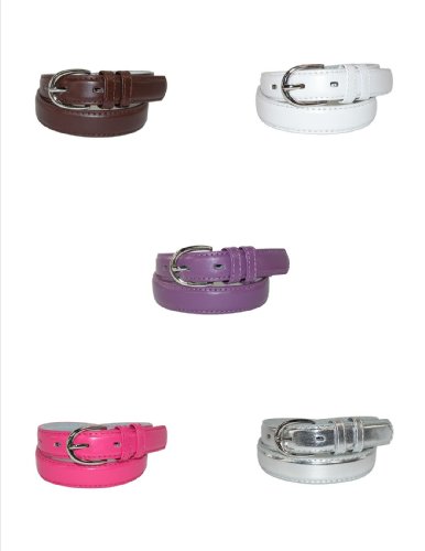 CTM Toddlers Basic 1 Inch Leather Belt4