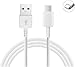 Genuine Original Samsung Fast Charging USB-A to USB-C Type C Charge and Sync Cable For Mobile Phones and Tablets (White Lead ONLY)