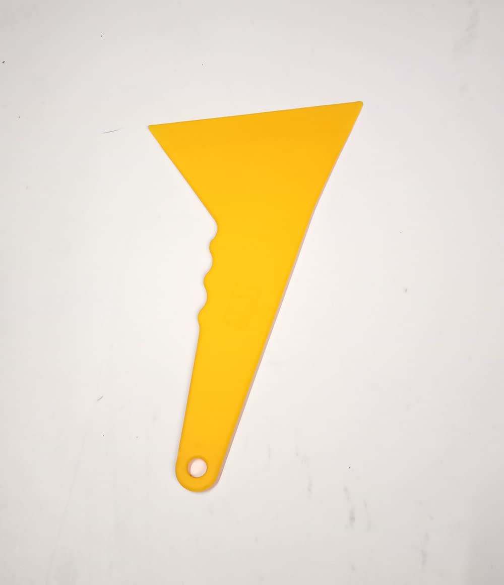 car Vinyl wrap Tool Plastic Triangle Squeegee Scraper (9 Inch)