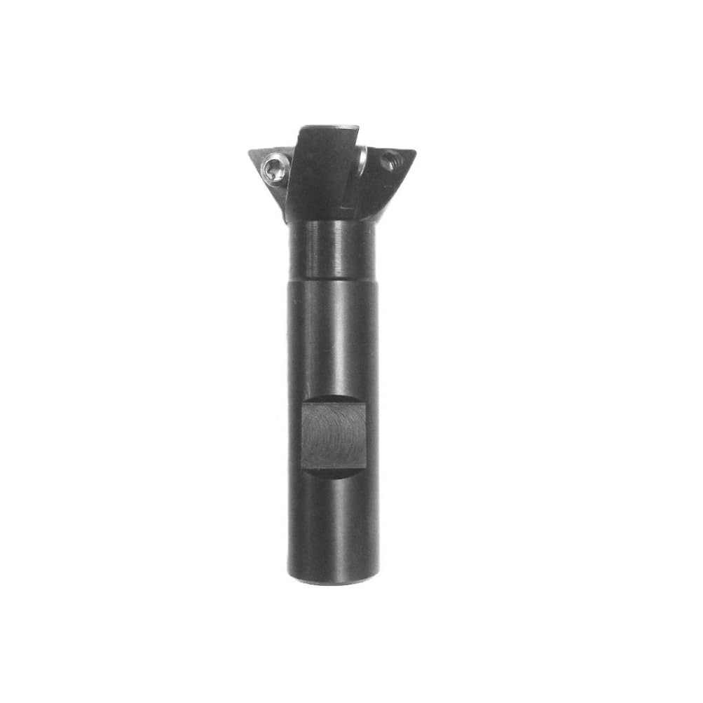 HHIP 2075-0508 60 stopni indeksowalny frez do ogonów, 3 flety, średnica cięcia 1-7/8", trzonek 3/4", 2,95" OAL, średnica cięcia 1-7/8"
