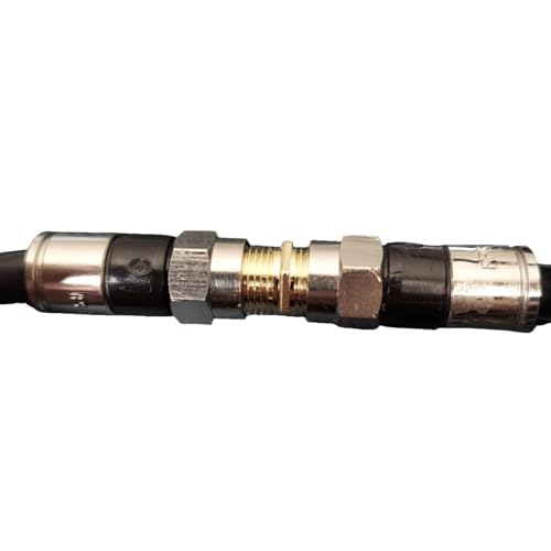 Conector coaxial F hembra a hembra 3 unidades miniatura 2