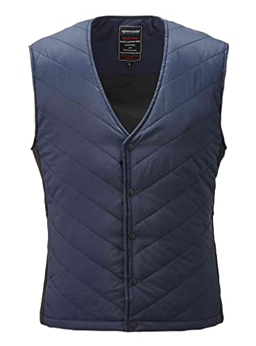 アタックベース(Atackbase) Wスイッチヒートインナーベスト バッテリーセット 秋冬用 ネイビー 40050 02 S