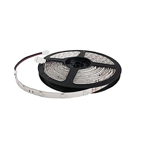 Cinta LED RGB 24V 16 pies 150 LEDs NovaBright miniatura 1