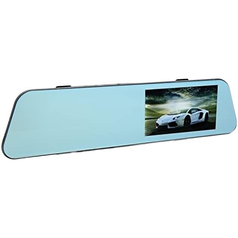Espejo Retrovisor de Cámara de Tablero con Grabación de Video y Cámara Dual de Vista Trasera Cover
