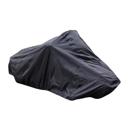 DYNWAVE Snowmobile Cover Snow Sled Shield Sun Protection Protector Sledding Professional Universal Snowmobile Cover, Black