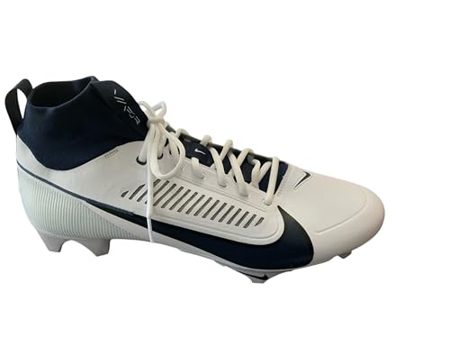 Nike Vapor Edge Pro 360 2 Men's Size 14.5 White Blue Football Cleats
