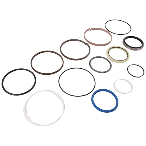 Image of 440-00347KT 44000347KT Boom Cylinder Seal Kit Compatible with Komatsu Doosan Daewoo Excavator DX80R DX85R-3 E80 E85 S80GOLD Solar 75-V