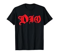 Band Merchandise design. Official Dio Merchandise Dio T-Shirts for Men, Women, Girls and Boys; Dio Apparel; Dio Tees; Dio T-Shirt for Adults Lightweight, Classic fit, Double-needle sleeve and bottom hem