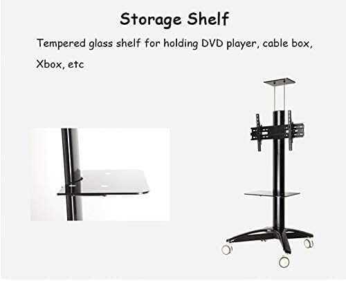 Soporte móvil para TV con ruedas para pantallas de 32-70 pulgadas miniatura 4