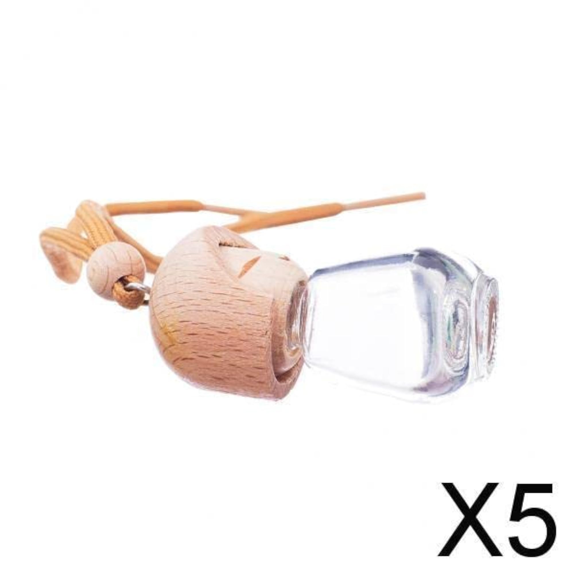 Glass Bottle Pendant Necklace Perfume Essential Oil Diffuser