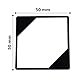MD Labels Gefahrgutetiketten auf Rolle 50x50mm 500 Stück - LQ etiketten- Limited Quantity - ADR- Verpackungskennzeichen selbstklebend
