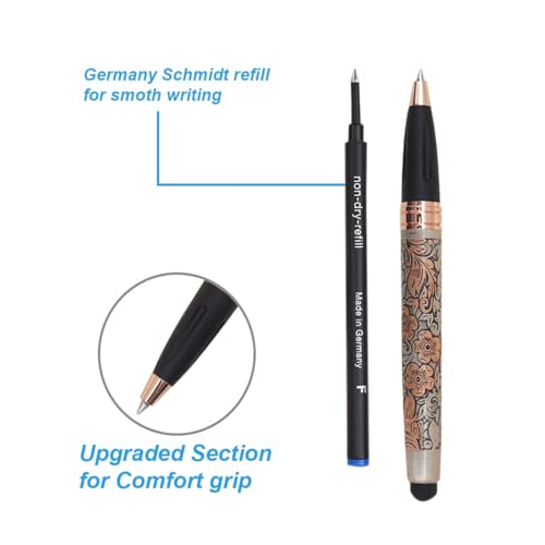 Image of Personalized Metal Pen with Blue Ink Signature Pens Customize Print Name Gift (SEND DETAIL WHATS AP 8368972096).. (Italic 035)
