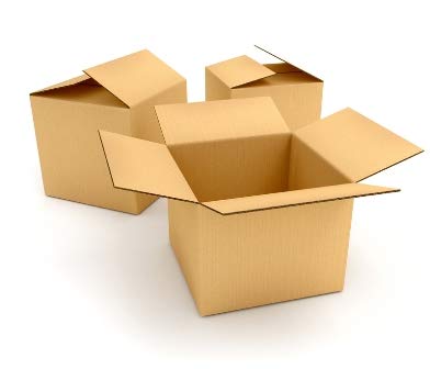 100 Large Cardboard Packaging Boxes Cartons 18 x 12 x 7" Single Wall