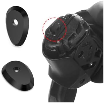 4-Pack Pushbutton Spacers for Electronic Road Bike Shifting – Compatible with Shimano Di2 R8170/R9270, SRAM eTap AXS, EPS – Enlarged Contact Surface for Easier Shifting – Polymer 3D Printed