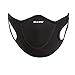 Produktbild Staubmasken Atemschutzmasken, Dustproof Breathing Filtermaske Gesichtsmasken Staub-Maske für Partikel Stoff Aktivkohlefilter Mund Abdeckung Filter Mundschutz (Schwarz)