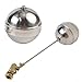 DN15 Brass Float Valve For Cold And Hot Water Tanks, 1/2 Inch Floating Ball Flow Control With High-Temperature Rubber Seal, For Industrial And Residential Plumbing Systems