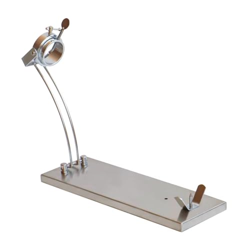 JAPITELSA | Soporte Jamonero Giratorio Plegable Profesional Inoxidable. Cortador de Jamón Profesional