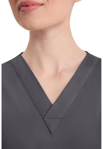 Image of Dickies EDS Signature Scrubs Tops for Women V-Neck Modern Classic Fit