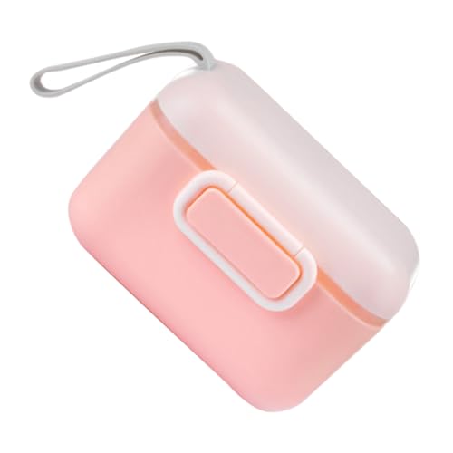 VANZACK Portable Milk Powder Dispenser Travel Milk Powder Container for Go Feeding Leak Easy to Clean Food Storage Random Color