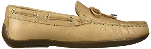 Image of Driver Club USA Kids' Genuine Leather Made in Brazil Nantucket 2.0 Tiebow Driver Loafer