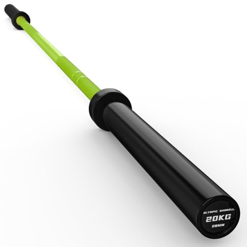 Image of HANDBODE 7 ft Olympic Barbell, 45 lb Weight Bar, 2-Inch Sleeves