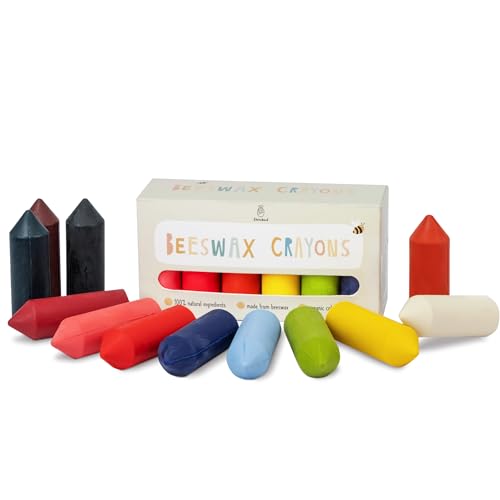 EhrenkindR beeswax crayons | 100% natural crayons | eco crayons for toddlers from 1 year | safe food quality | Made in EU | East