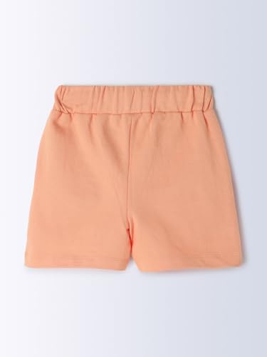 Image of Milou Girls 100% Cotton Stripes Allover Print Biowash Shorts | Soft & Breathable, Safe Dyes, Label-Free Comfort