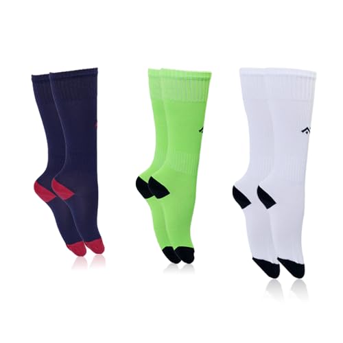 Image of Mizaki Kids Football Stokings, Football Socks for (5 Years to 10 Years) Boys & Girls, Knee Length Soccer Socks for Kids
