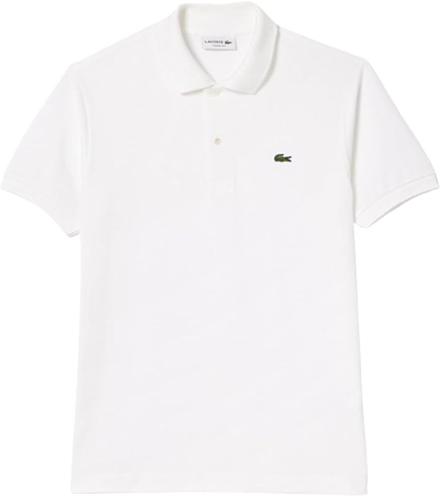 新品タグ付き ラコステポロシャツ白　L1212 クラシックフィット LACOSTE 【並行輸入品】ラコステ ポロシャツ メンズ 半袖
