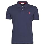 U.S. Polo Assn. Men's Ultimate Pique Polo, Classic Navy, XL