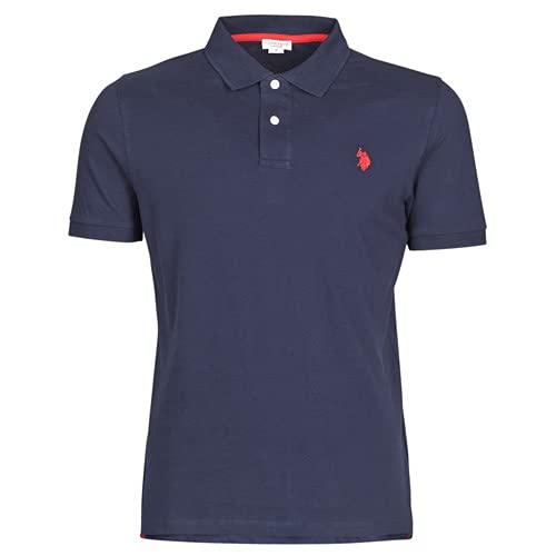 U.s. Polo Assn. Men's Ultimate Pique Polo, Classic Navy, Xl #TOP23