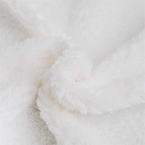 59"X 79" Dikker Warme Fuzzy Microfiber Lichtgewicht Gebreide Dekens voor Couch Bed Sofa Brown - Image 8