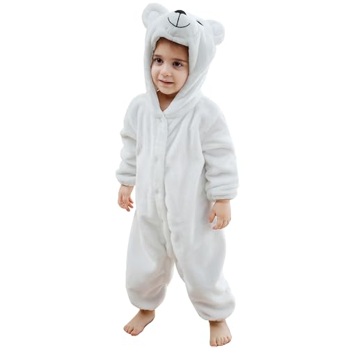 Disfraz Unisex Baby Bear con Capucha 2-36 Meses