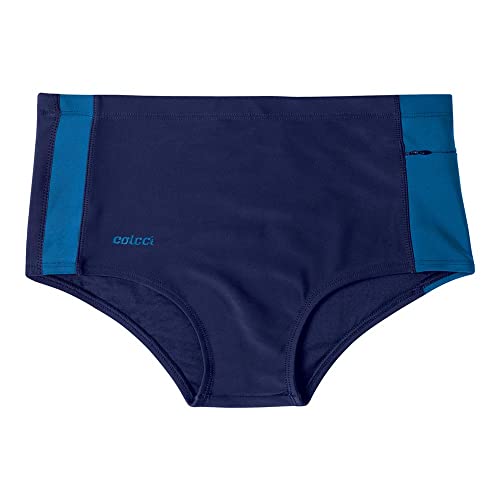 Sungão Liso Com Recorte E Bolso, Colcci, Masculino, Azul Marinho, GG