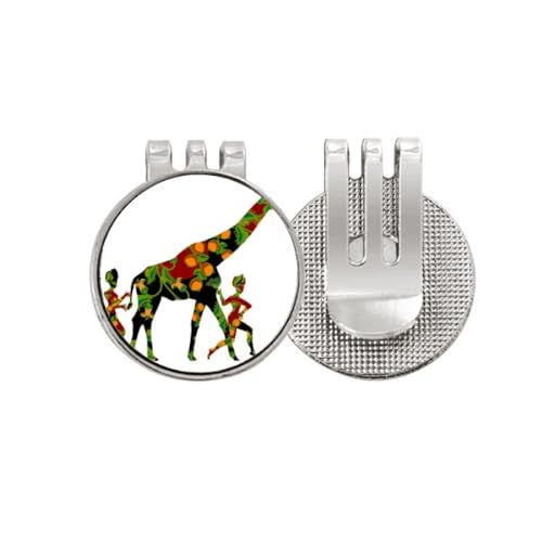 Marqueur de balle de golf femme africaine émail idée cadeau golf