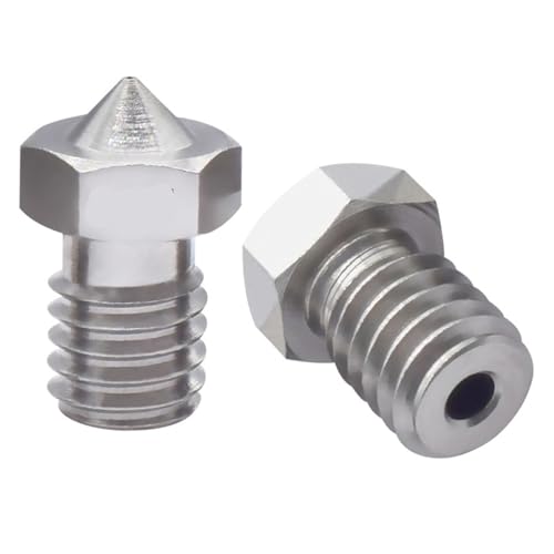 Buse acier inoxydable 0.4mm anti colmatage pour extrudeuse V5 V6 M6