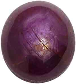 Amazon | 37.55ct バイオレットスターサファイア ルース 天然 稀少石 9